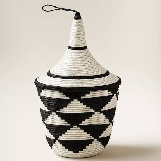 Hand-Woven Agaseke Peace Basket